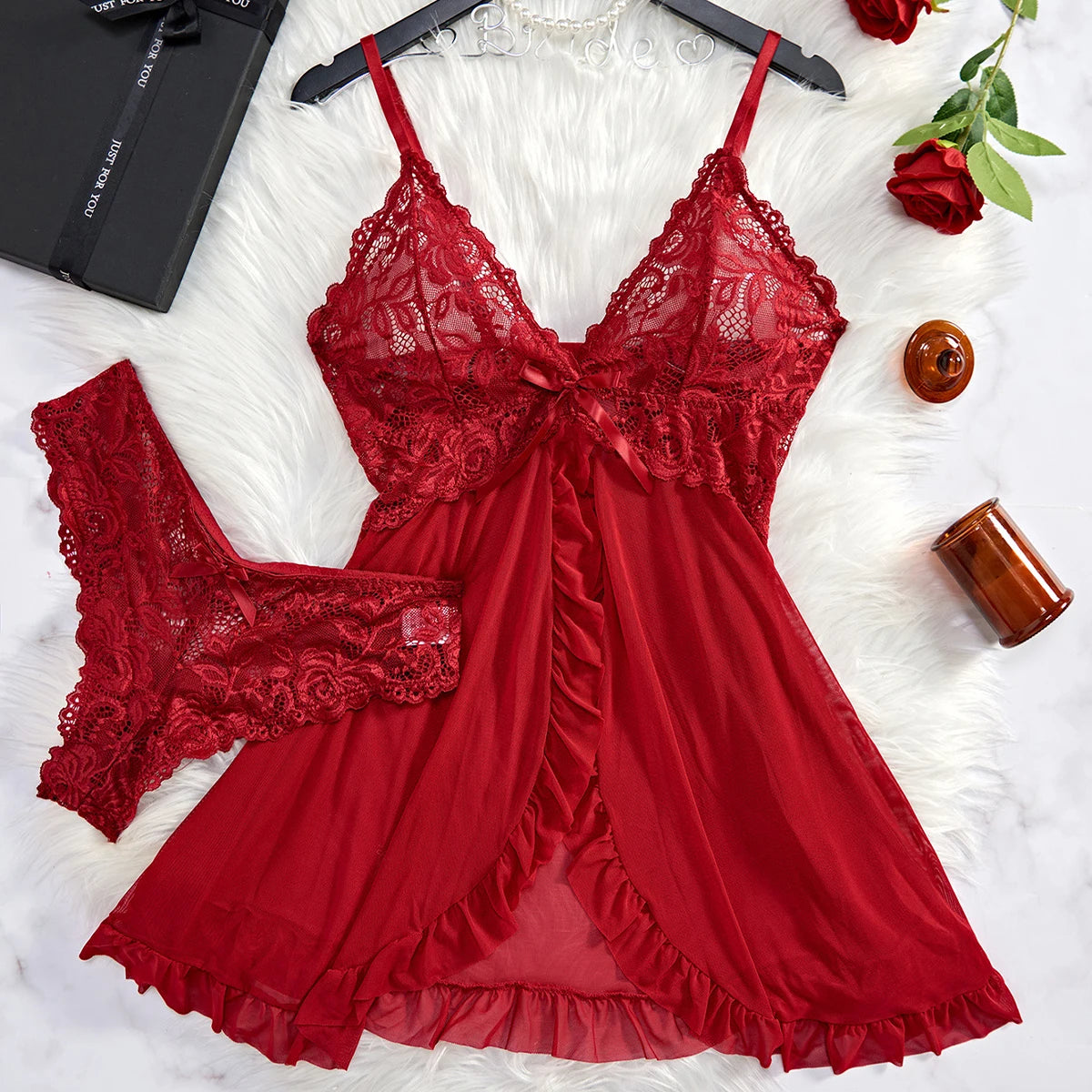 Vestaglia Sexy trasparente LQYCSX™