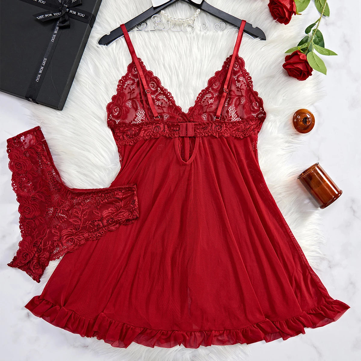Vestaglia Sexy trasparente LQYCSX™